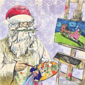 couvertures-en-molleton-pere-noel-carte-de-noel-peinture-sur-toile.jpg.jpg